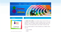 Desktop Screenshot of imprentalineasgraficas.com
